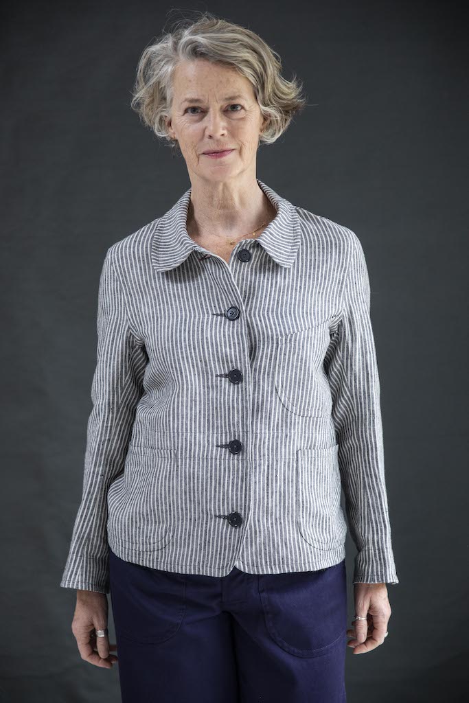 Broad Stripe Irish Linen