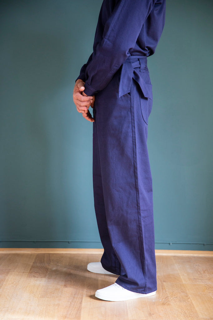 Navy Cotton Drill