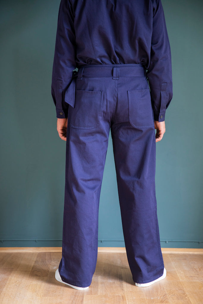 Navy Cotton Drill